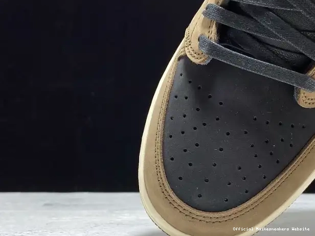 Official Maikesneakers OG Jordan Scott Dark Air Mocha x CQ4277-001 1 Travis Low SP 0325